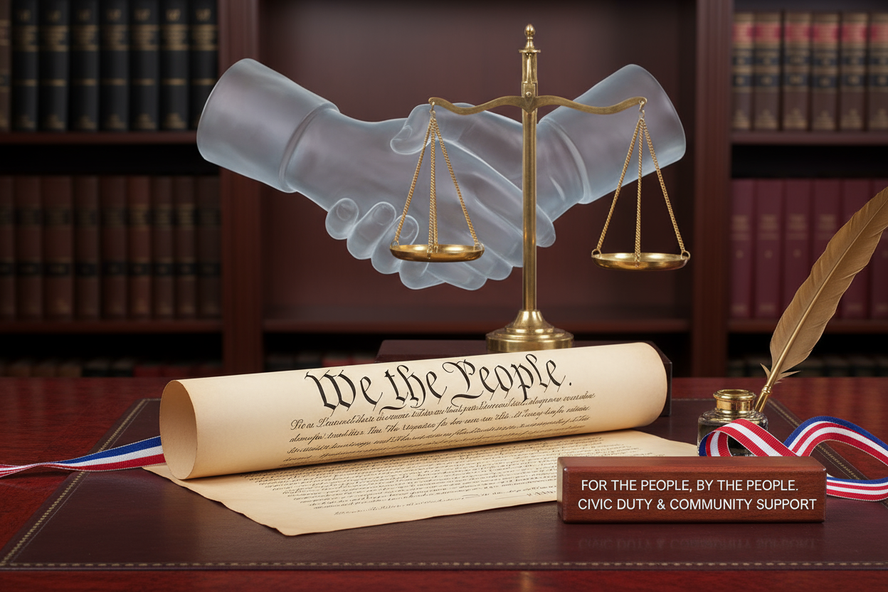 Im selling a copy of the constitution with a $3 dolllar donation and the donations goes to give someone a free consultation every month. so i need a picture for that 
